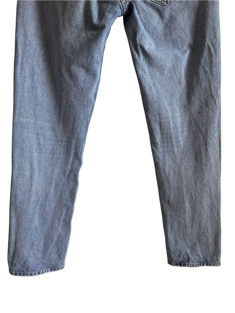 Agolde Light Wash High-Rise Straight Jeans - Picture 10 of 12